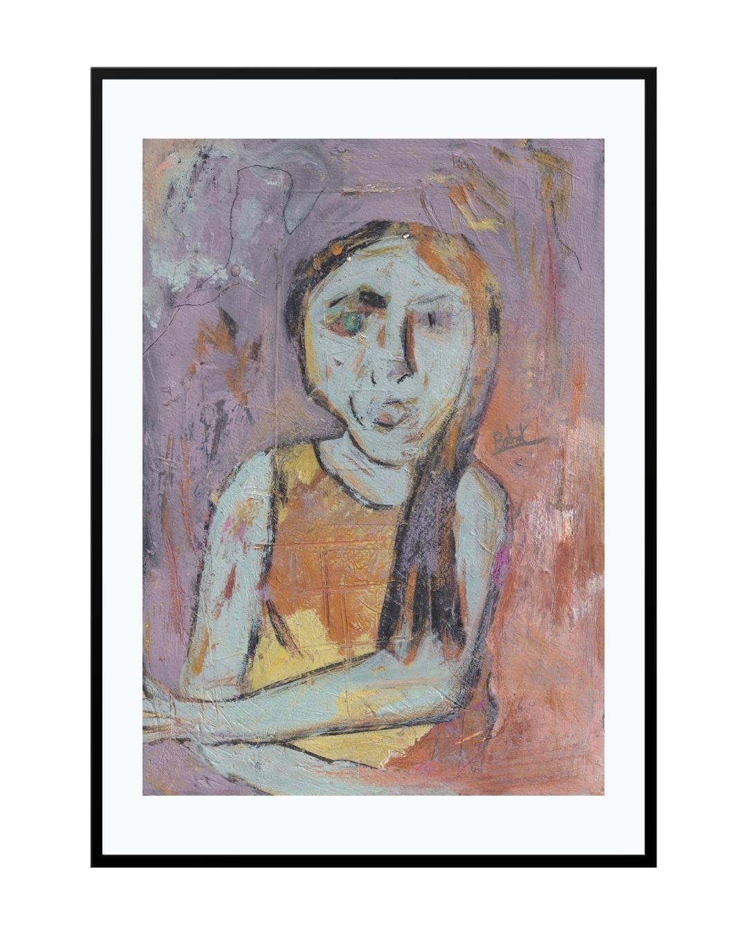 Posters, Prints, & Visual Artwork Resilient Girl Print - Botox